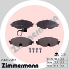 ZIMMERMANN Bremsbeläge 25683.200.2