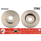 Bremsscheibe Hyundai P. Santa | DF4443