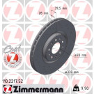 41 481 031 Sport Bremsscheibe VA Sport | ALFA 159,Brera 05 | 110.2217.52
