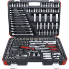 BGS Steckschlüssel-Satz Antrieb 6,3 mm (1/4 ) / 10 mm (3/8 ) / 12,5 mm (1/2 ) 216-tlg BGS Do it yourself 15216