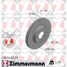 ZIMMERMANN Bremsscheibe | 470.5403.20