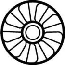 Lüfterrad, Motorkühlung NRF49846