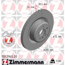 ZIMMERMANN Bremsscheibe | 150.2945.20