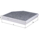 MAHLE Filter, Innenraumluft LAK 667