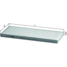 MAHLE Filter, Innenraumluft LA 49