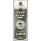 MoTip hochglänzender Acryllack verkehrsweiss 400ml | 7037