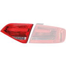 HECKLEUCHTE L 12 V HELLA | AUDI A4 LIM 07-15 | 2TZ 009 687-111 HECKLEUCHTE L 12 V HELLA | AUDI A4 LIM 07-15 | 2TZ 009 687-111