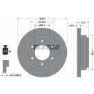 Bremsscheibe Mitsubishi T. Pajero 00-/07 | 92135103