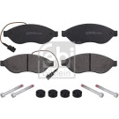 FEBI BILSTEIN Bremsbelagsatz, Scheibenbremse 177451