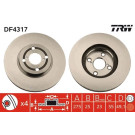 Bremsscheibe Toyota P. Corolla 1.4D-2.0 D-4D 02-07 | DF4317