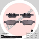 ZIMMERMANN Bremsbeläge
