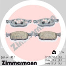 ZIMMERMANN Bremsbelagsatz, Scheibenbremse | 26444.170.1