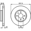 Bremsscheibe VA | ALFA,FIAT,LANCIA | 0 986 478 512