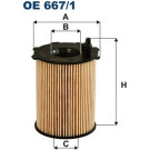 FILTRON Ölfilter OE 667/1