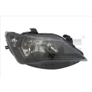 Scheinwerfer R H7/H7 +LWR -MOT SCHWARZ | SEAT IBIZA V 3,12-12,16 | 5664,507,4