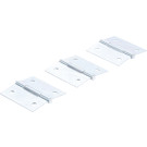 BGS Scharnier-Satz 50 x 50 mm 3-tlg BGS Do it yourself 80915