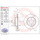 15 481 001 Bremsscheibe VA | MERCEDES W638 96 | 09.6983.10