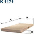 FILTRON Filter, Innenraumluft K 1171