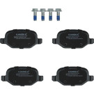 KAMOKA Bremsbelagsatz, Scheibenbremse JQ1012698