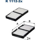 FILTRON Filter, Innenraumluft K 1112-2x