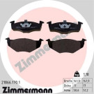 ZIMMERMANN Bremsbeläge