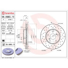 Bremsscheibe VA Xtra | TOYOTA Auris, Corolla 06-12 | 09.A865.1X