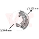 VAN WEZEL Spritzblech, Bremsscheibe | 5880371