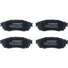 KAMOKA Bremsbelagsatz, Scheibenbremse JQ101031