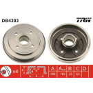 89 472 007 Bremstrommel | SUZUKI Wagon R+,OPEL Agila 00 | DB4303