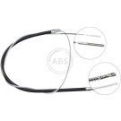 A.B.S. Handbremsseil Seilzug Festellbremse