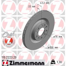 ZIMMERMANN Bremsscheibe | 110.2223.20