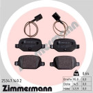 ZIMMERMANN Bremsbeläge