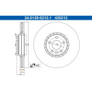 Bremsscheibe Volvo P. Xc60 08 | 24.0130-0212.1