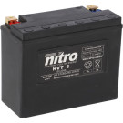 NITRO Motorradbatterie, geschlossen | HARLEY DAVIDSON, OE 66010-82 | HVT 06 SLA
