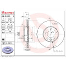 Bremsscheibe VA | VW T5, T6 09 | 09.D211.11