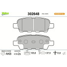 VALEO Bremsbeläge 302648