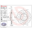 Bremsscheibe HA Xtra | AUDI A4,S4,S5,Q5 07 | 09.B040.1X