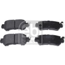 FEBI BILSTEIN Bremsbelagsatz, Scheibenbremse | 116309