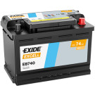 EXIDE Starterbatterie | EB740