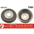 83 472 009 Bremstrommel | MAZDA 323,Demio,MX3 89 | DB4279