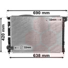 VAN WEZEL Kühler, Motorkühlung 06002286