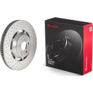 Bremsscheibe VA MERCEDES C,E-Klasse,GLC,AMG 07 PRIME LINE - Dual Cast 09.B848.33