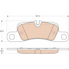 Bremsklötze HA | PORSCHE Cayenne 10 | GDB1962