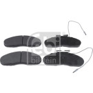 FEBI BILSTEIN Bremsbelagsatz, Scheibenbremse | 116302