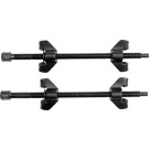 YT-2544 370mm Federspanner Set Tuning Tieferlegung Universal KFZ Montagespanner 2tlg