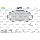 VALEO Bremsbeläge 598091