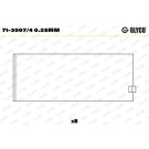 GLYCO Pleuellager 71-3507/4 0.25mm