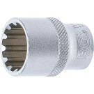BGS Steckschlüssel-Einsatz Gear Lock | Antrieb Innenvierkant 12,5 mm (1/2"""") | SW 19 mm | 10219