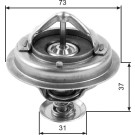 Gates Thermostat | TOYOTA Land Cruiser 3.0 | TH24582G1