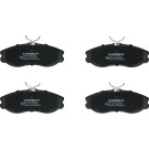 KAMOKA Bremsbelagsatz, Scheibenbremse JQ1011818